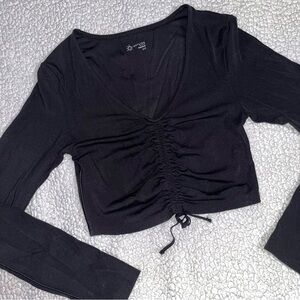 Aerie crop long sleeve